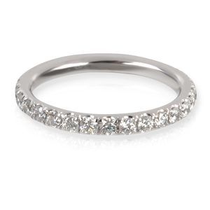 Round Cut Diamond Eternity Band in Platinum 0.75 CTW